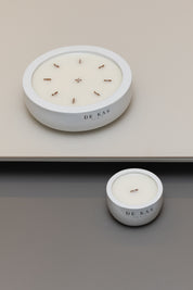 נר בטון - 9 להבות | Cedar Retreat | רוגע וביטחון