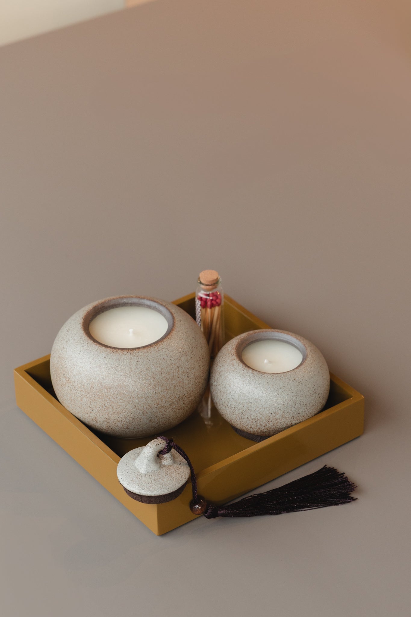 נר קנדורו שני חלקים