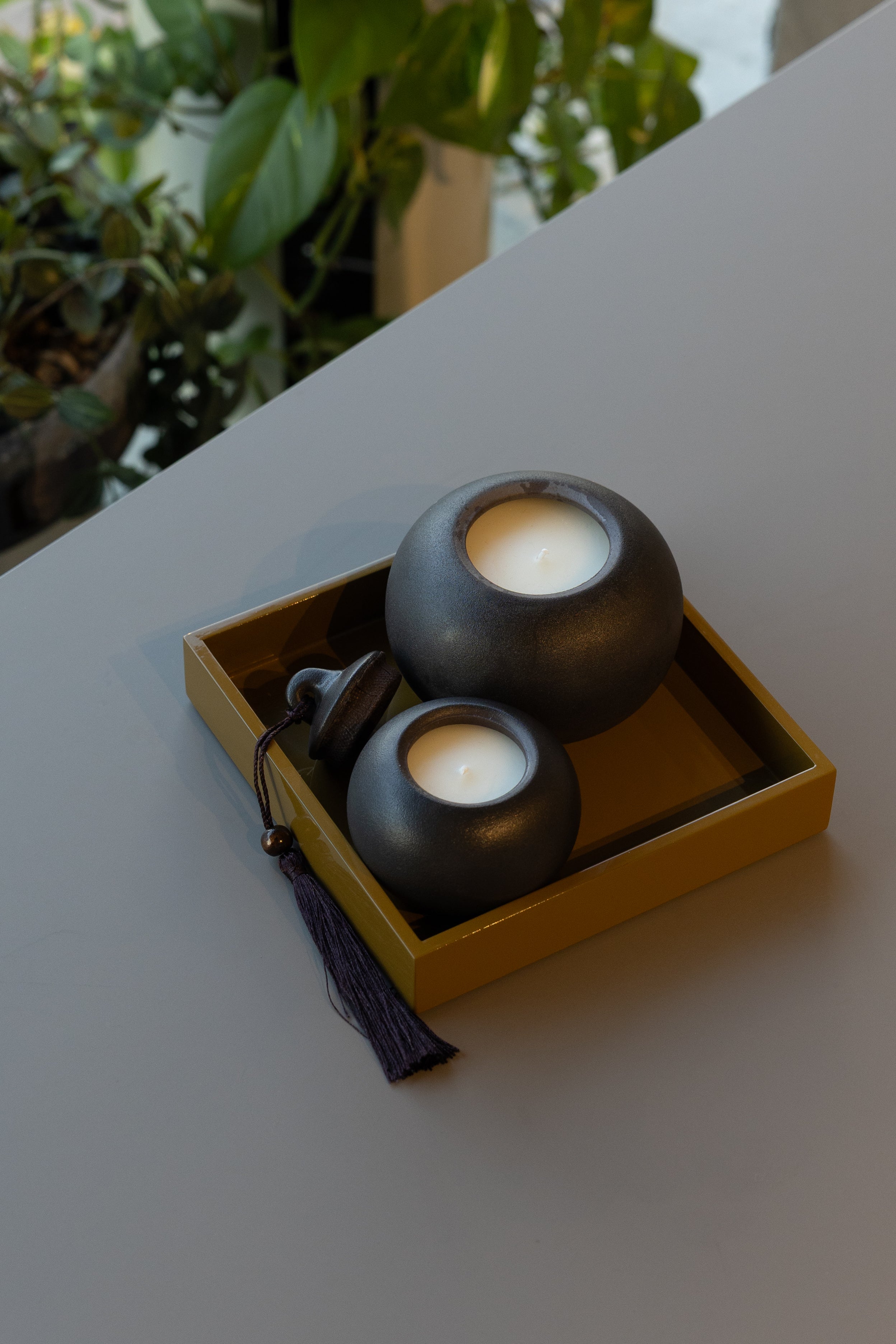 נר קנדורו שני חלקים