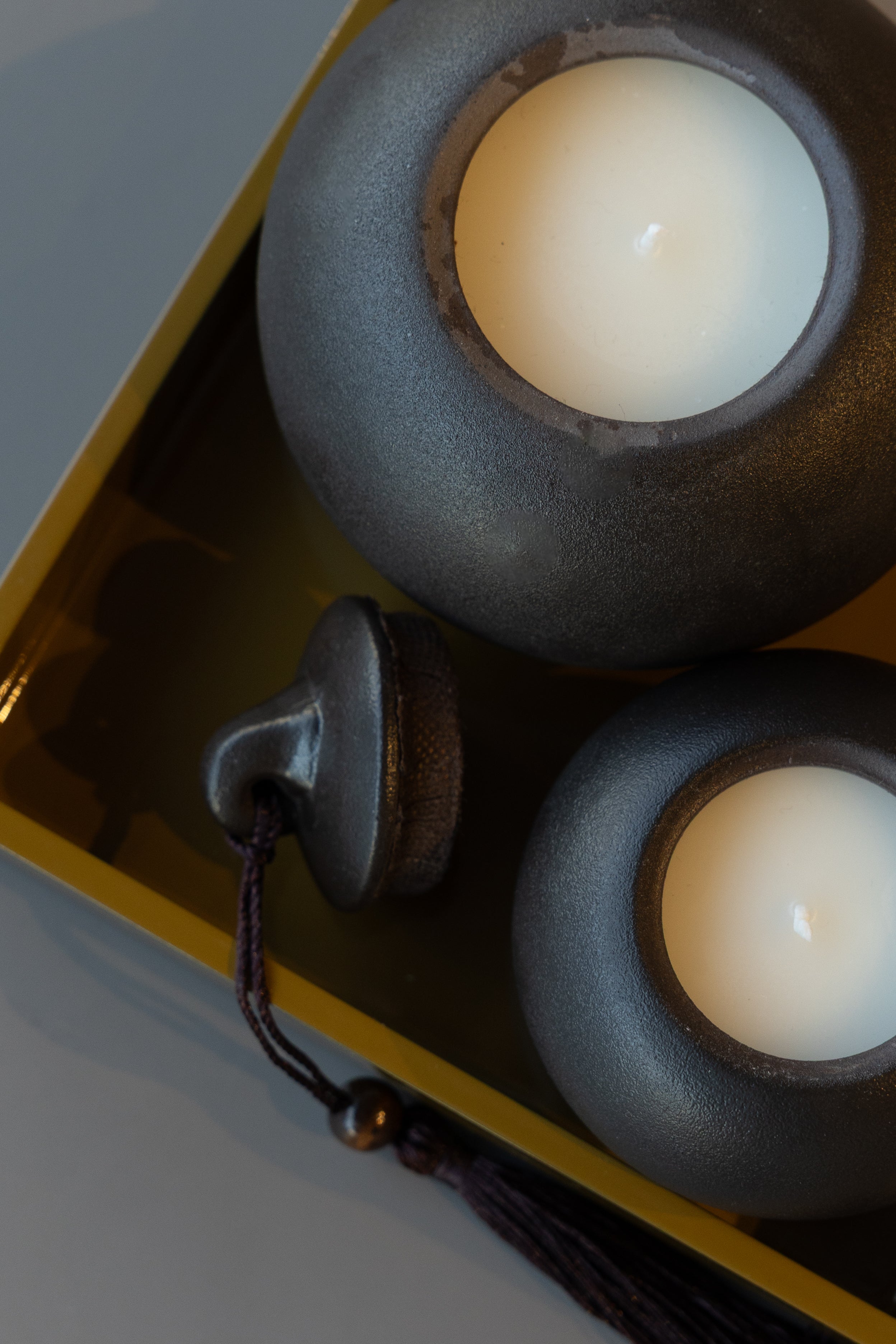 נר קנדורו שני חלקים