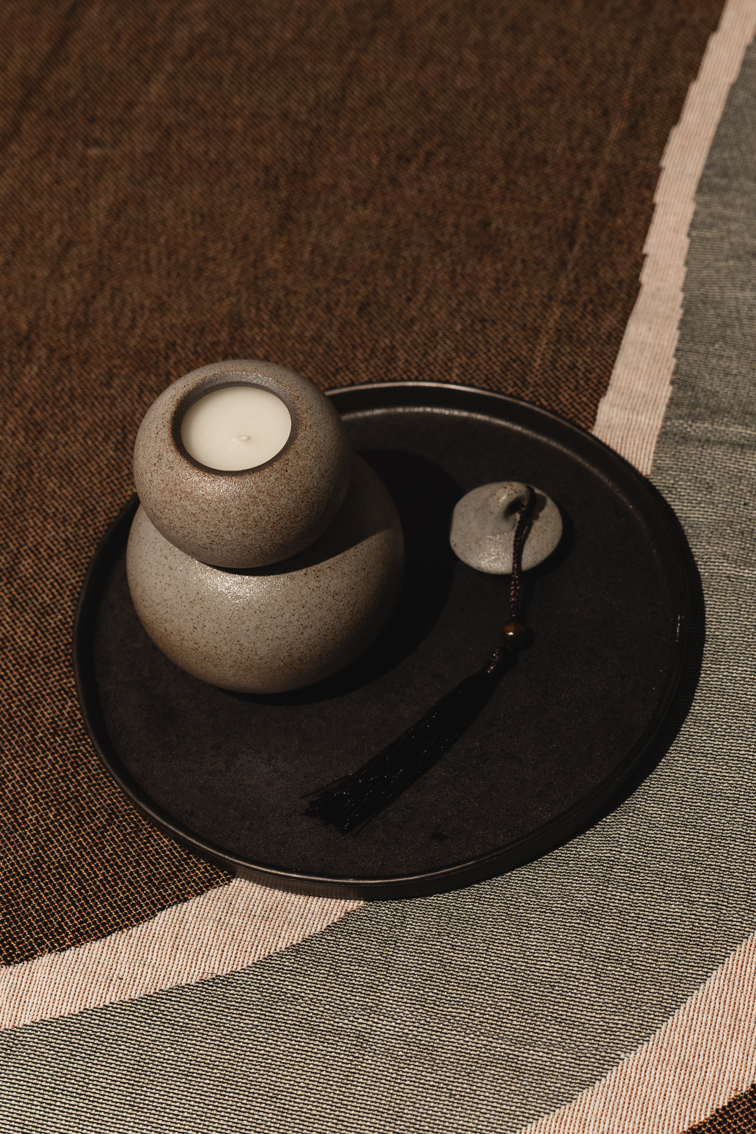 נר קנדורו שני חלקים