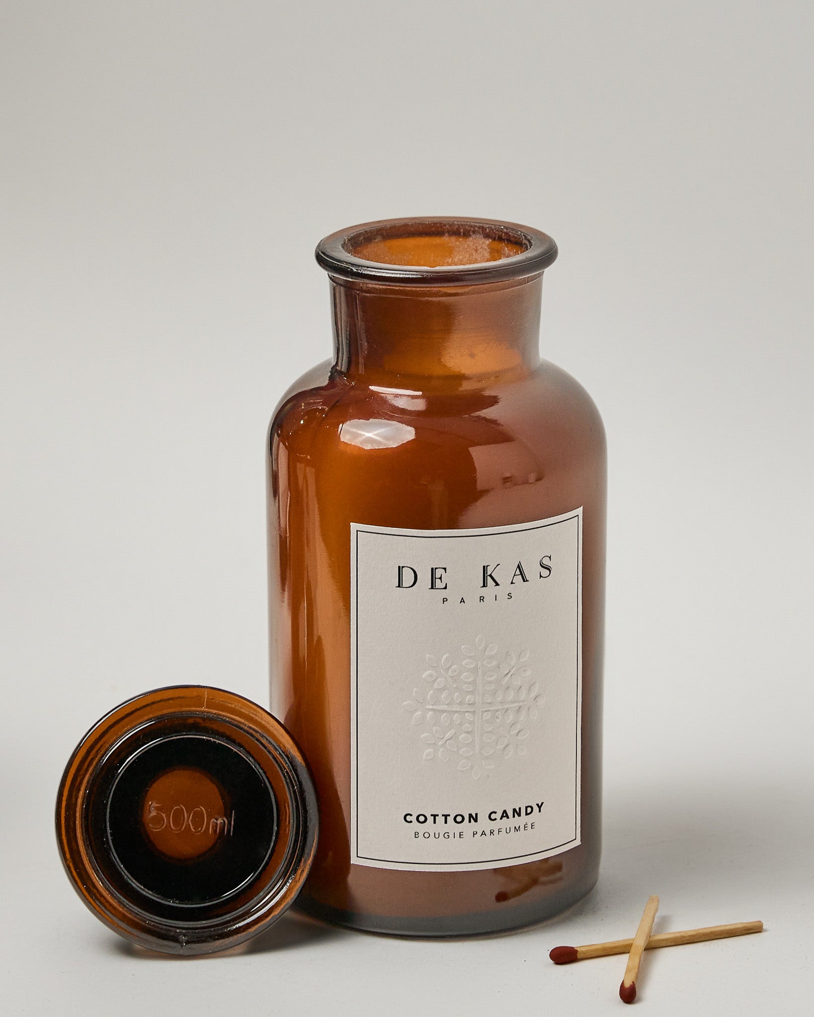 L נר ענבר | Cotton Candy | ניקיון ושלווה